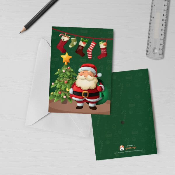 Mock-up for presentations with roses, green envelope and a card. Desktop workplace designer, artist, painter top view. Modern trend template for advertising.